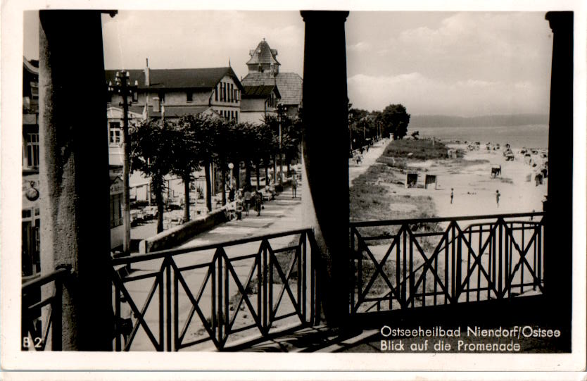 niendorf, blick auf die promenade