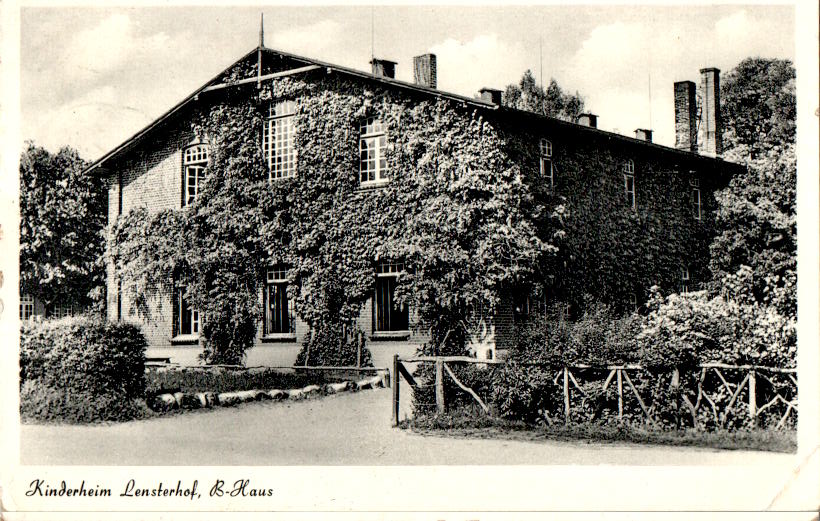 kinderheim lensterhof, b-haus, cismar