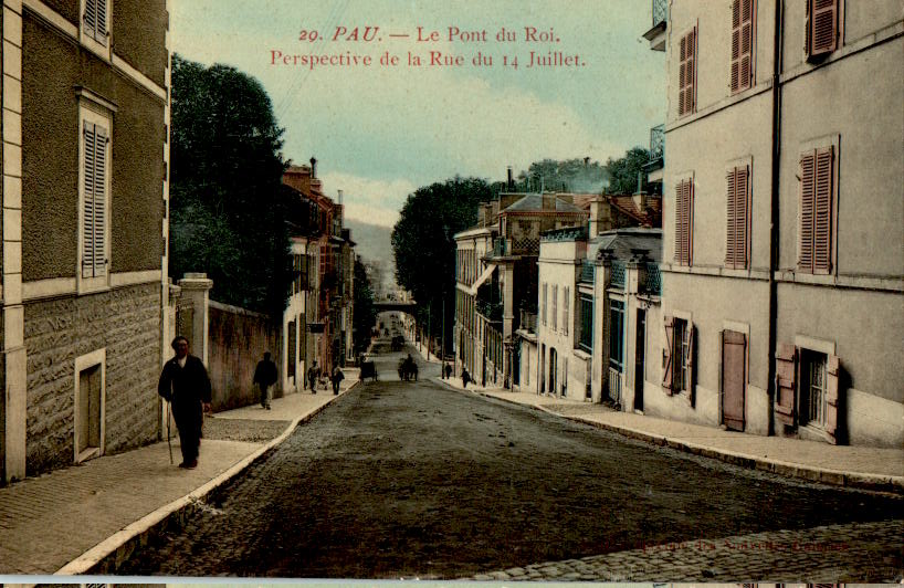 pau, le pont du roi