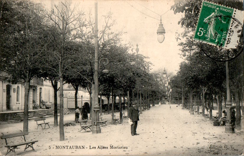 montauban, les allees mortarieu