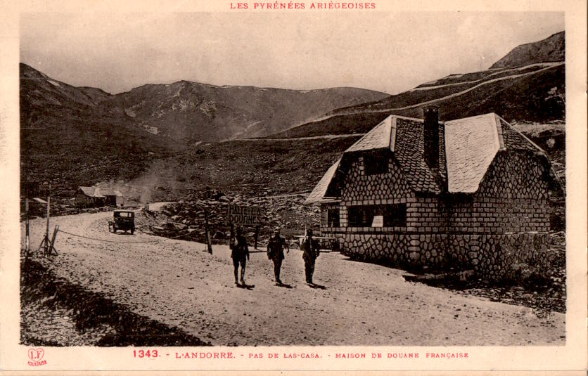 l'andorre, pas de las casa, maison de douane francaise