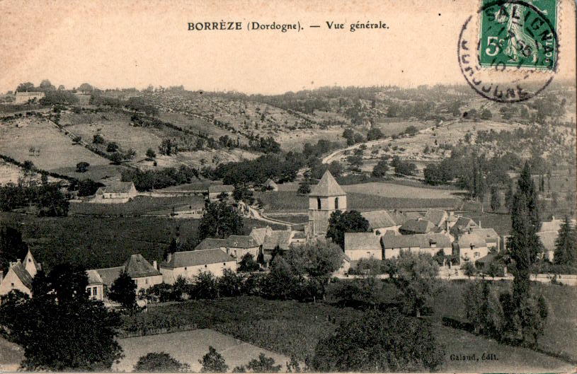 borreze, vue generale