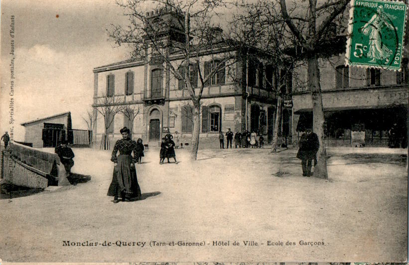 monclar de quercy, hotel de ville