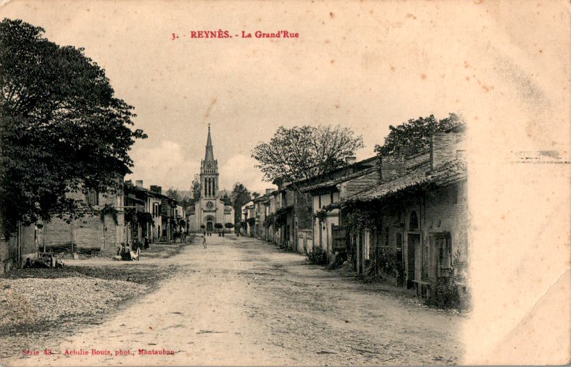 reynès, la grand rue