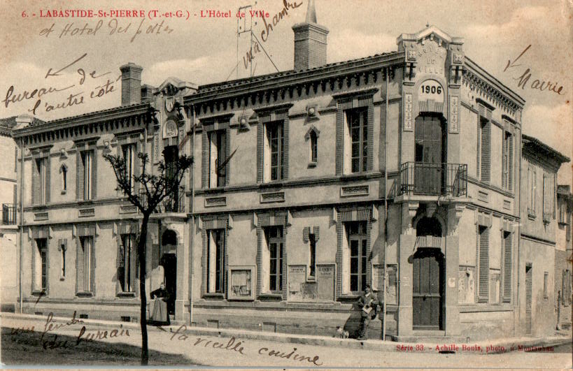 labastide st pierre, hotel de ville