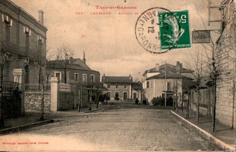 caussade, avenue de la gare