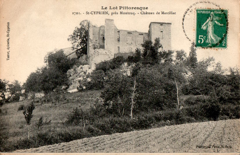 st cyprien, chateau de marcillac