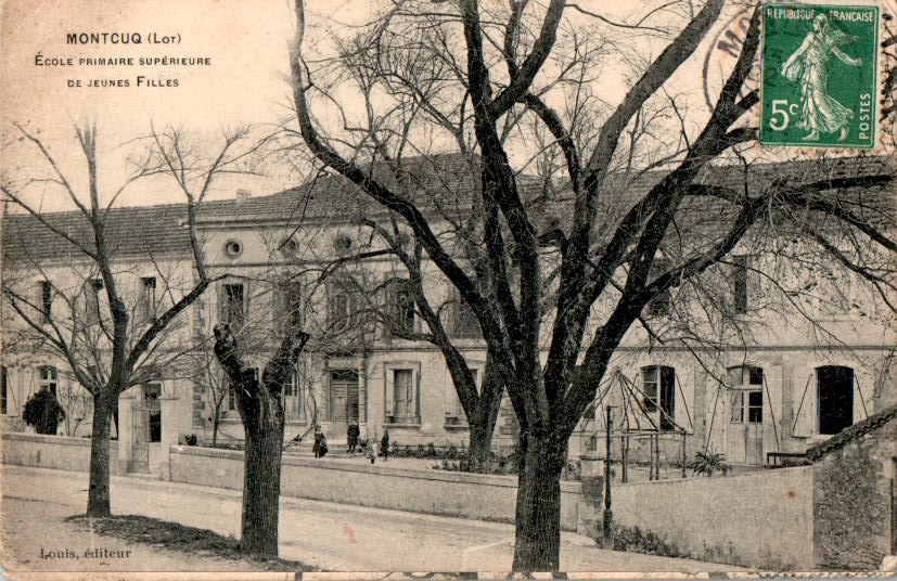 montcuq, ecole primaire des jeunes filles