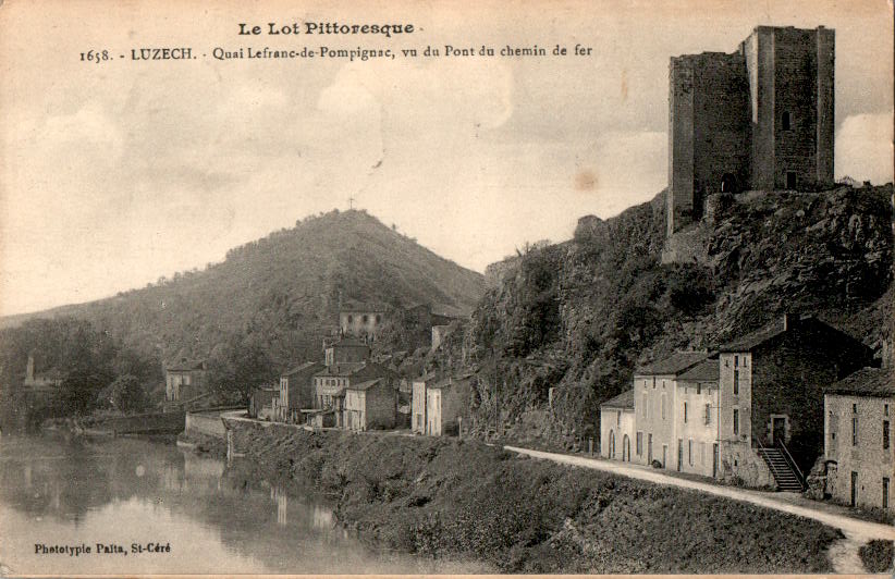 luzech, quai le franc de pompignac