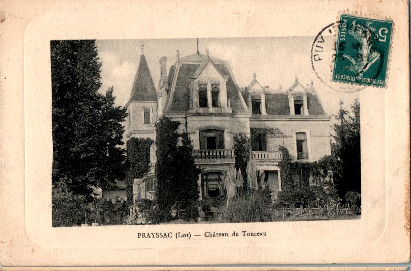 prayssac, chateau de touzeau