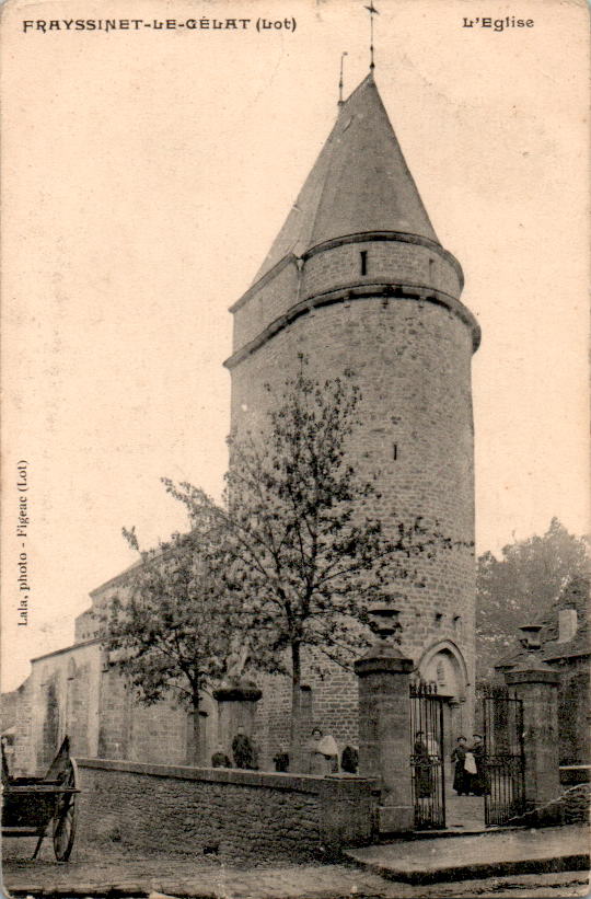 frayssinet-le-gelat, l'eglise