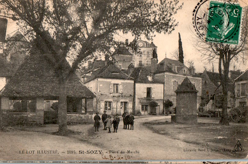 st sozy, place du marche