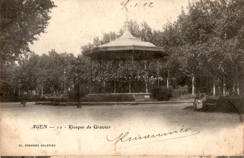 agen - kiosque du gravier