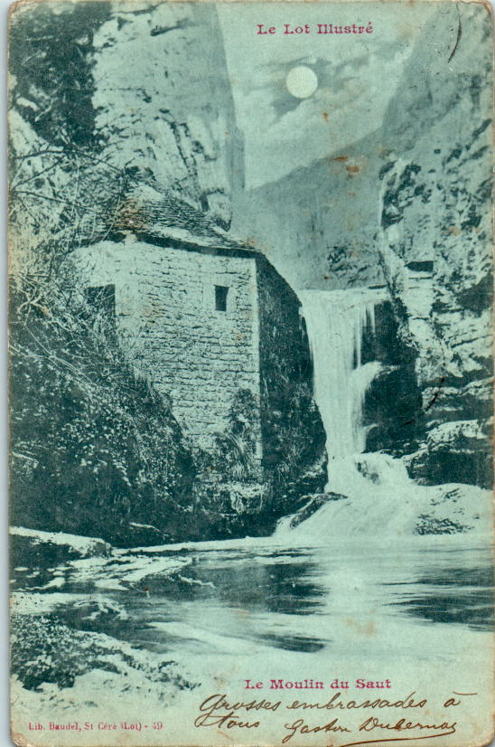 le moulin du saut, timbre rare