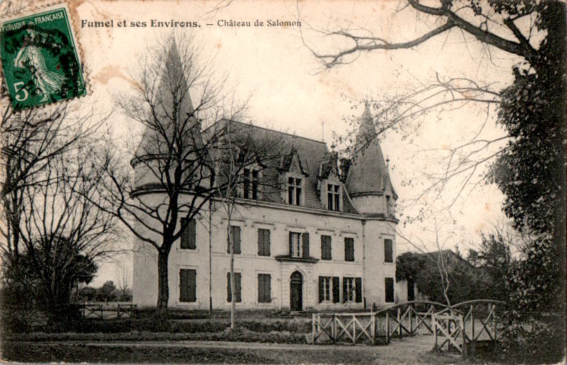 fumel, chateau de salomon