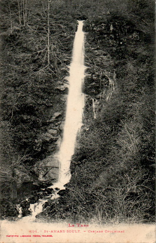 st-amans-soult, cascade cruchinac