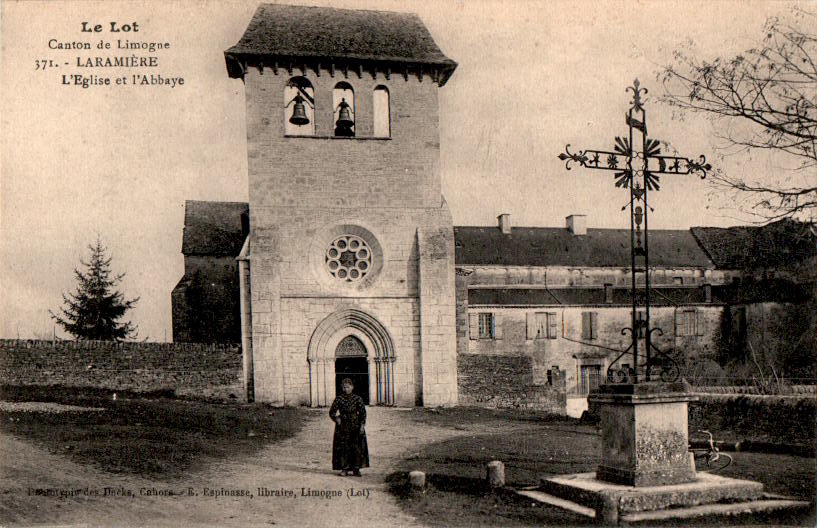 limogne, laramiere, l'eglise et l'abbaye