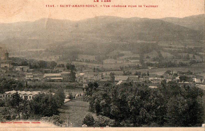 st-amans-soult, vue generale prise de valtoret