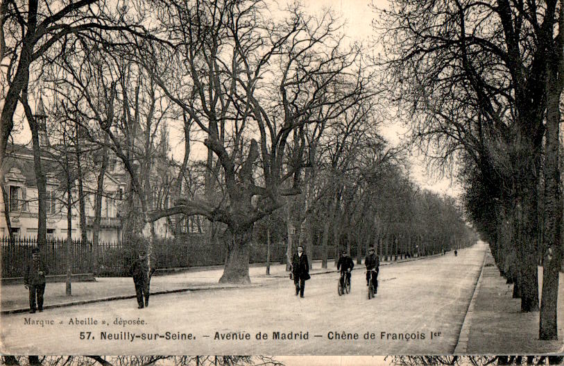 neuilly-sur-seine, avenue de madrid