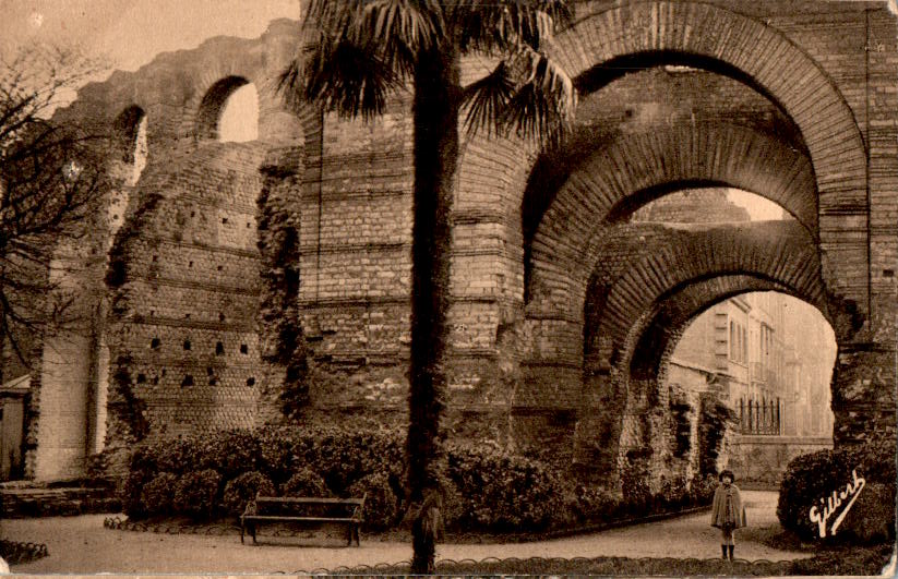 bordeaux, ruines du palais gallien