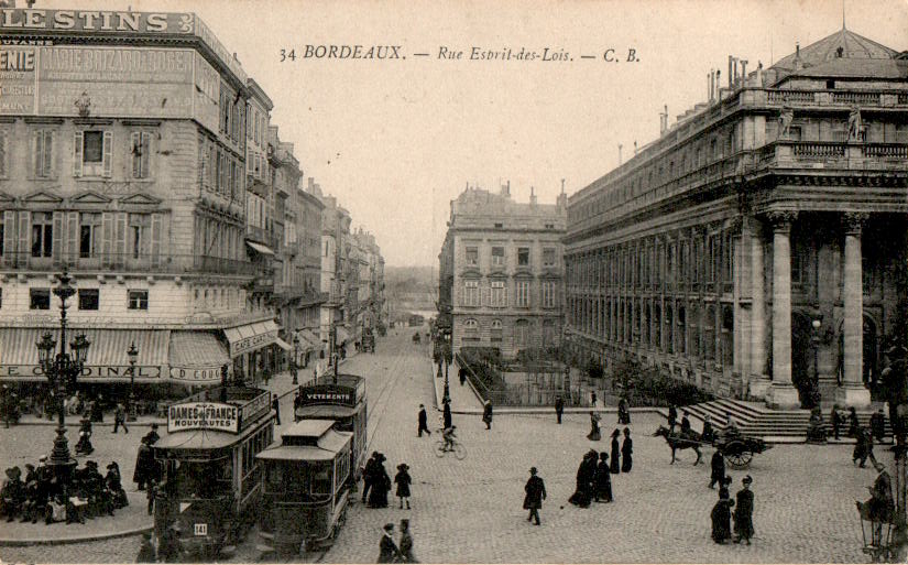 bordeaux, rue esprit des lois