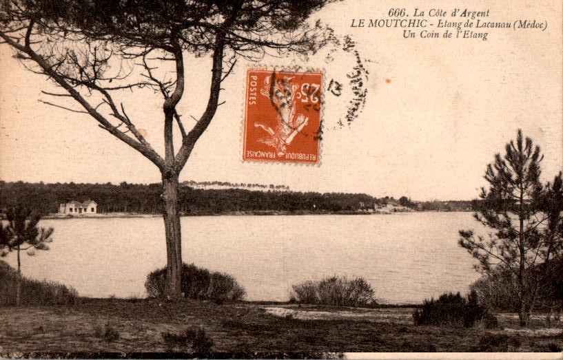 moutchic, etang de lacanau