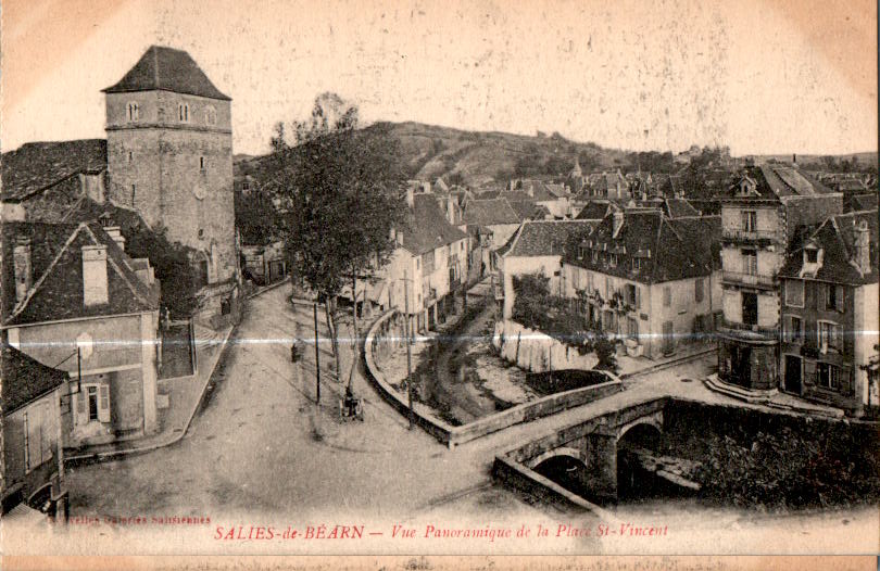 salies-de-bearn, place st. vincent