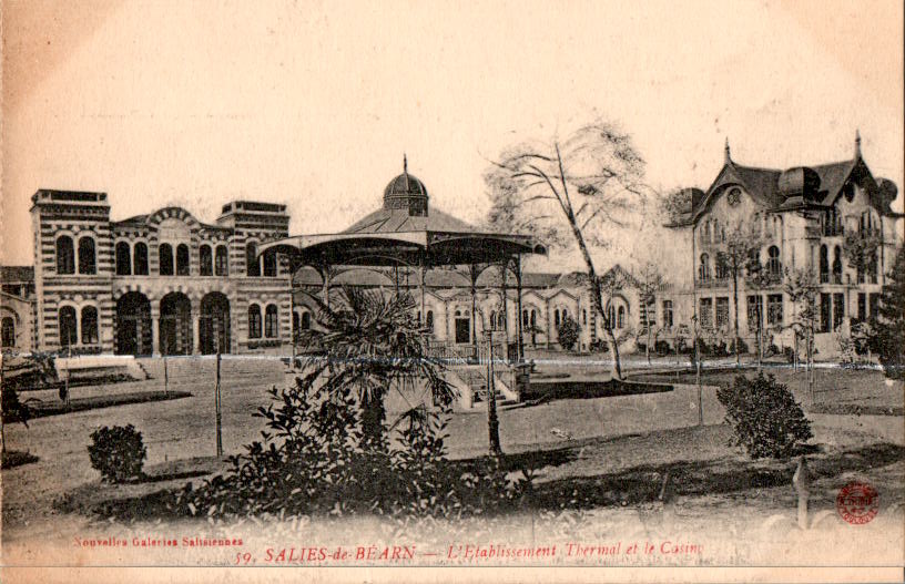 salies-de-bearn, l'etablissement thermal