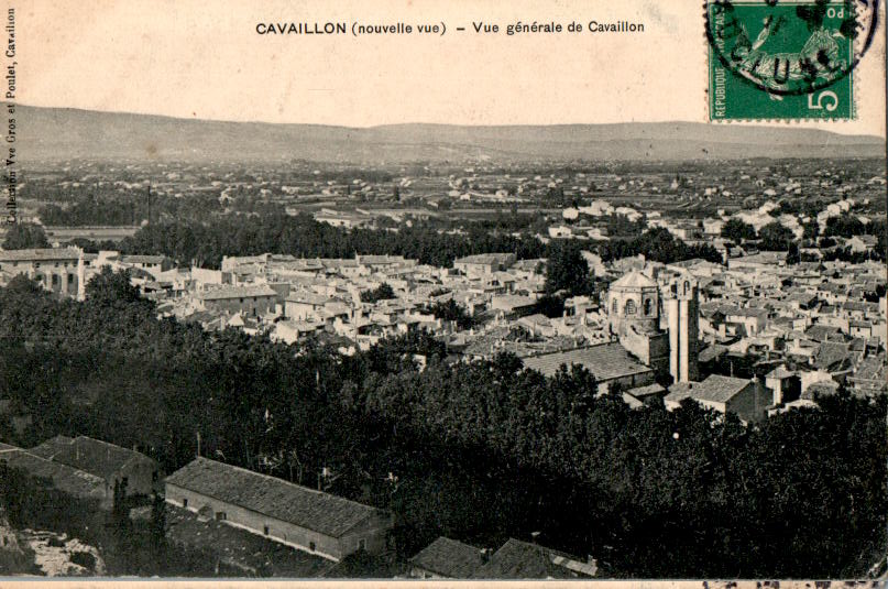 cavaillon, vue generale