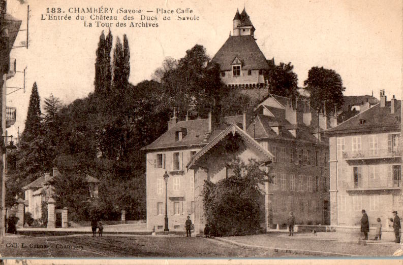 chambery, place caffe