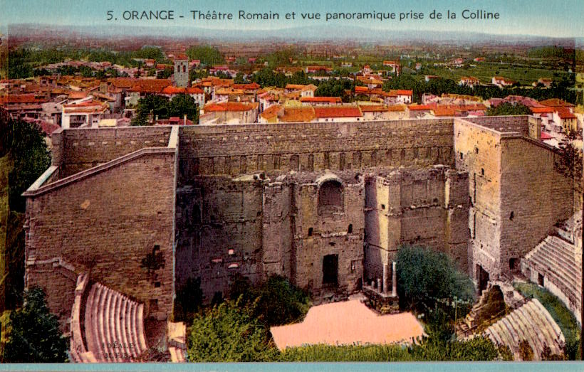 orange - le theatre romain