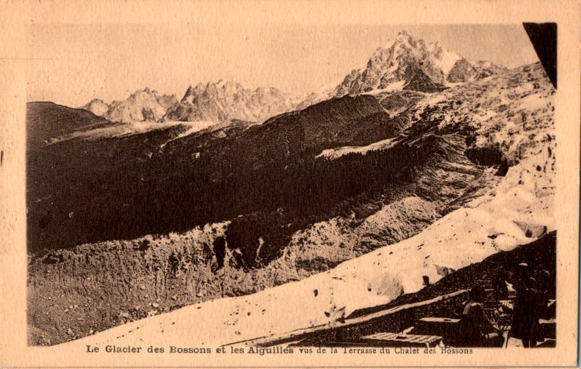 le glacier des bossons