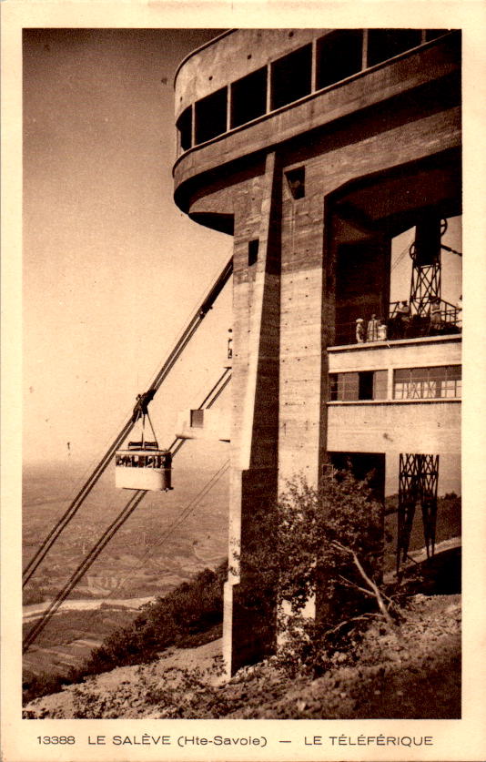 le saleve, le teleferique