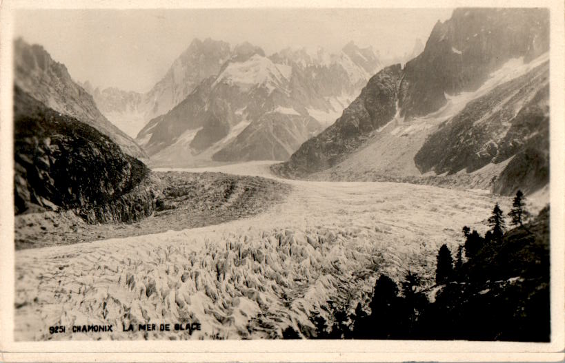 chamonix, la mer de glace