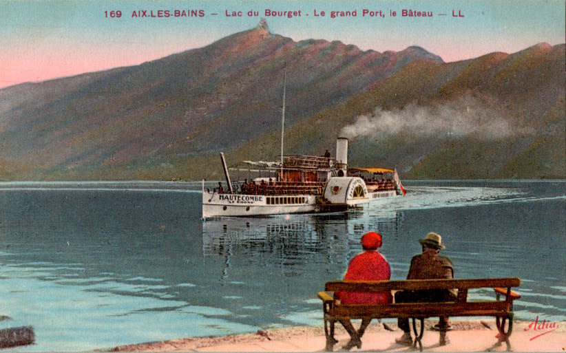 aix-les-bains, lac du bourget