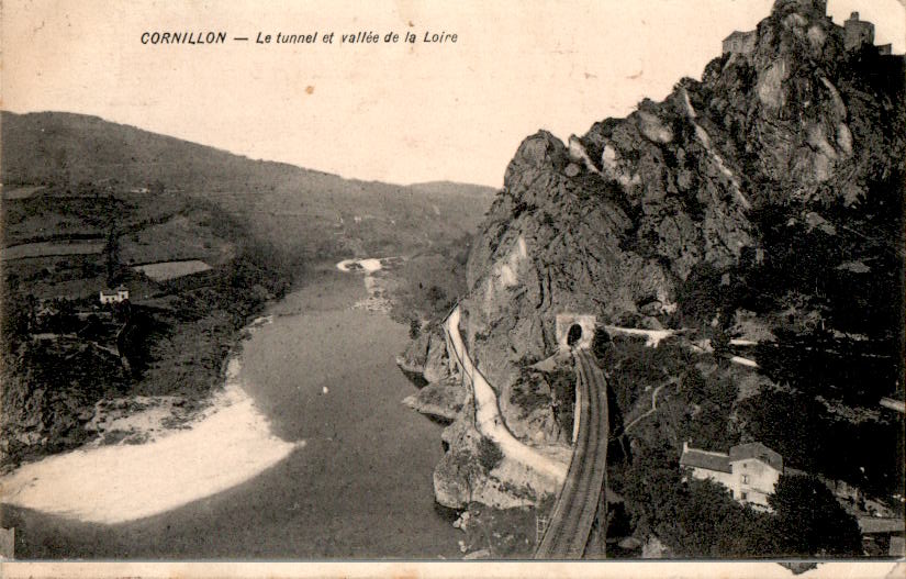 cornillon, le tunnel et vallee de la loire