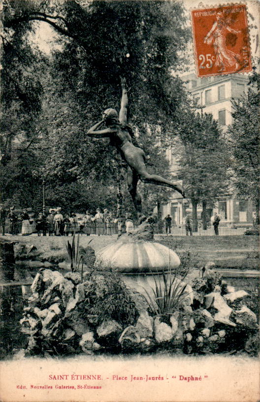 st. etienne, place jean jaures