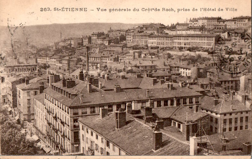 st. etienne, vue generale