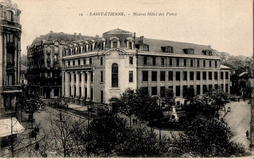 st. etienne, nouvel hotel des postes