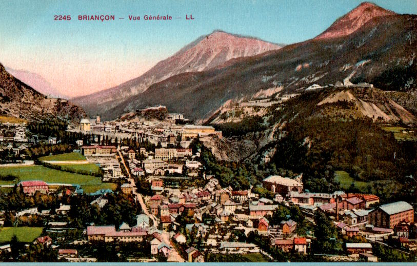 briancon, vue generale