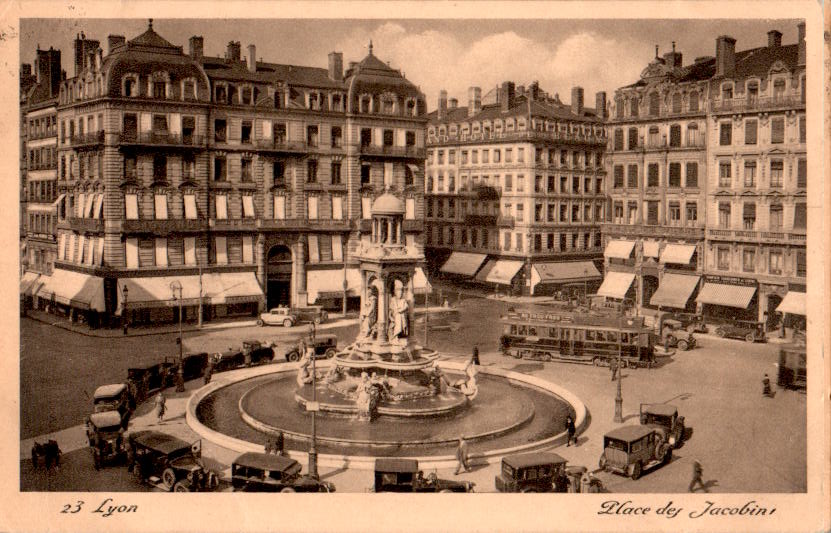 lyon, place des jacobins