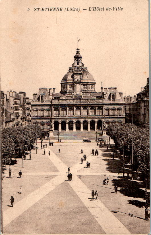 st. etienne, hotel de ville