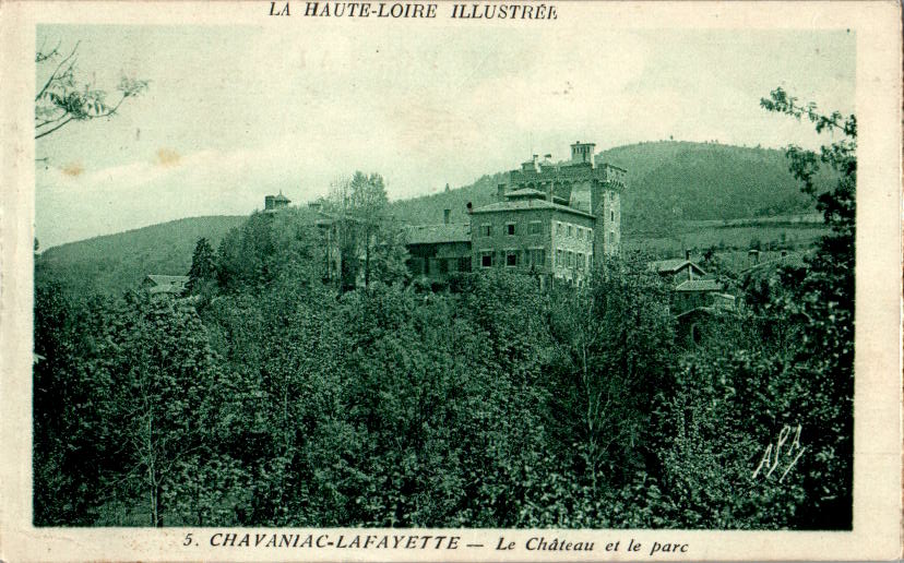 chavaniac-lafayette, le chateau