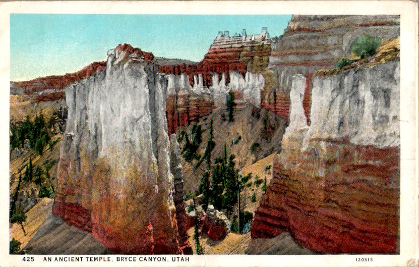 an ancient temple, bryce canyon utah