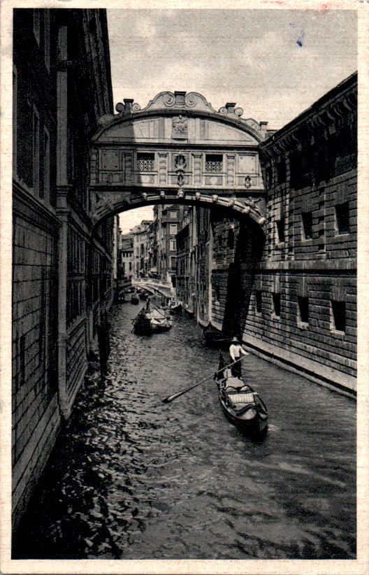 venezia, bridge of sighs