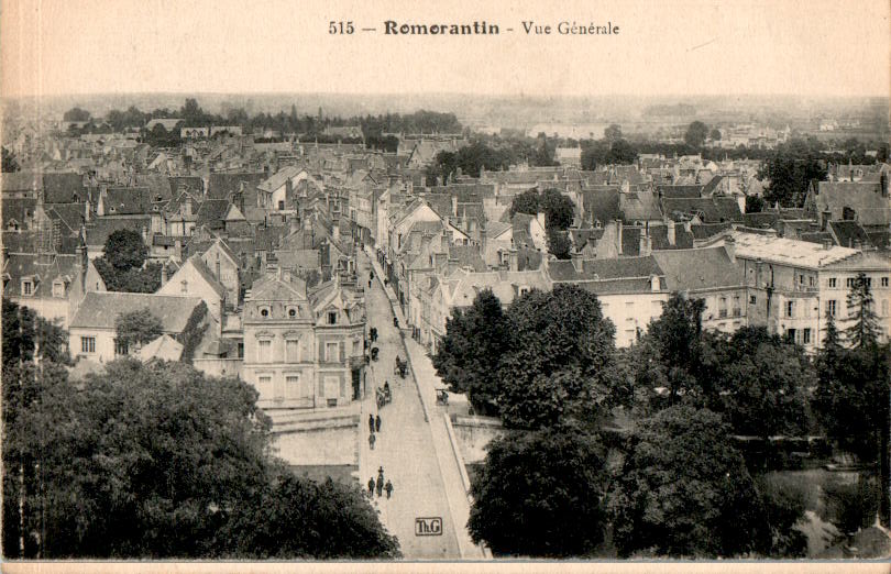 romorantin, vue generale