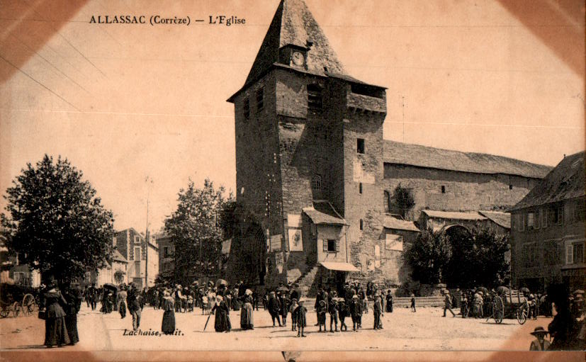 allassac (correze), l'eglise