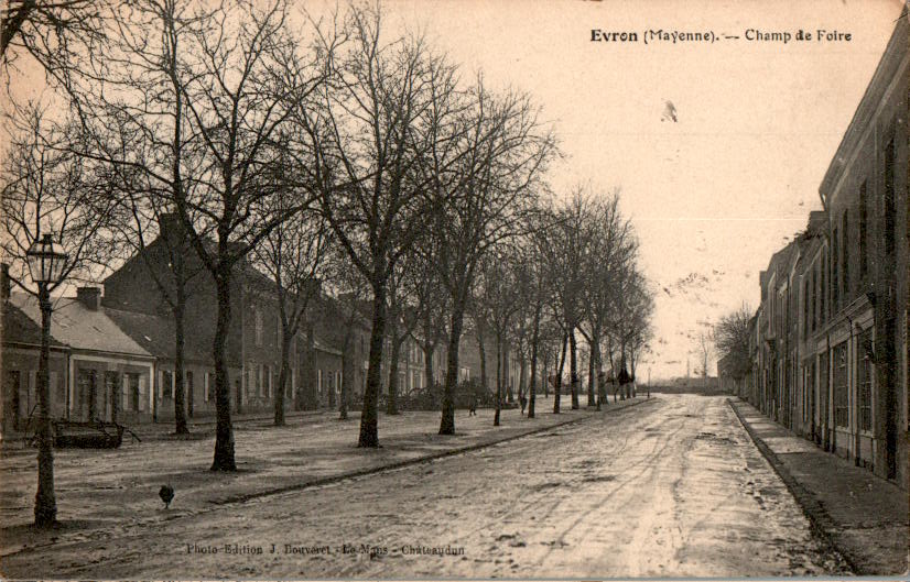 evron (mayenne), champ de foire