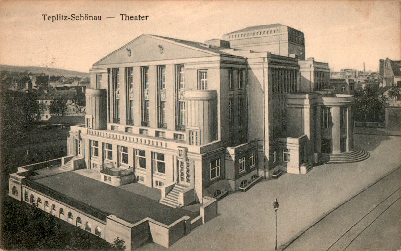 teplitz-schönau, theater