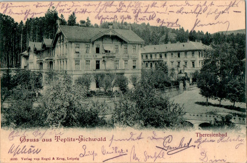 teplitz-eichwald, theresienbad